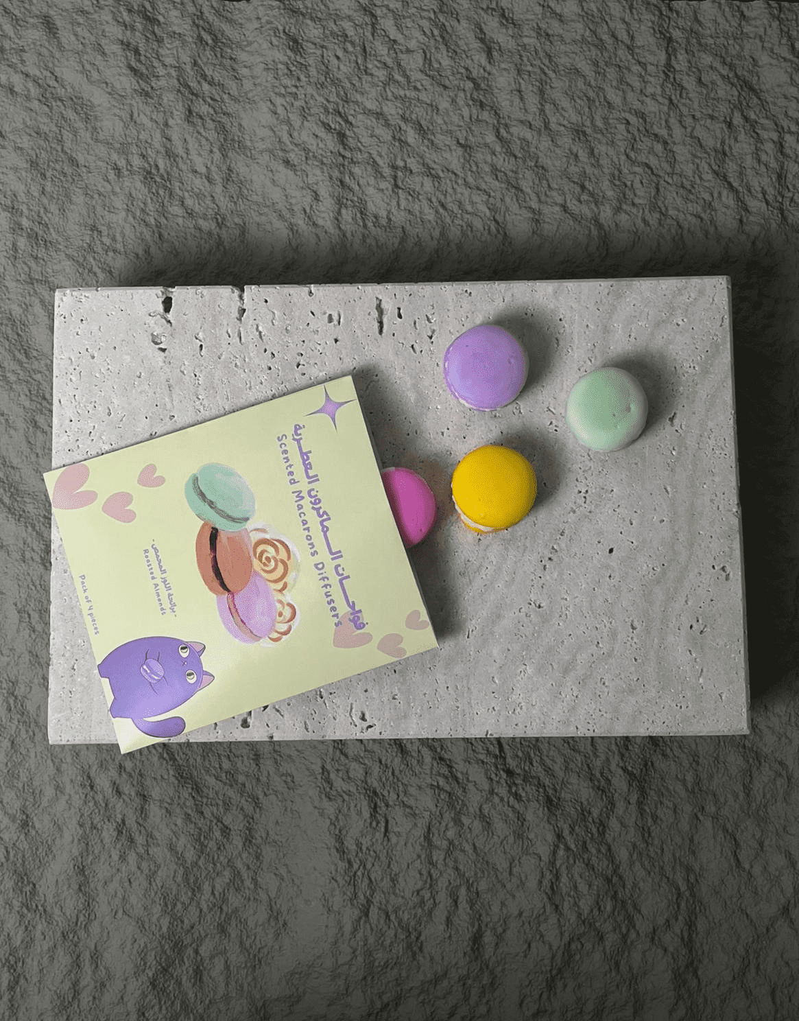 Scented Macron Diffuser | Roasted Almonds - Image 2